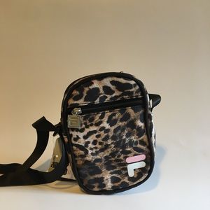 FILA animal print crossbody shoulder bag